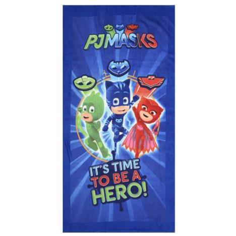 PJ Masks It's Time To Be A Hero Beach Towel £9.49